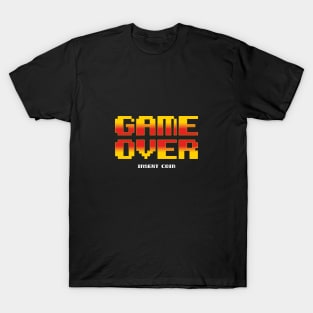 Game Over Retro design. T-Shirt